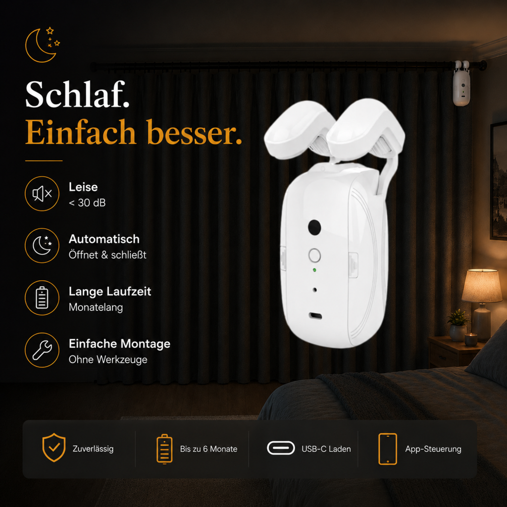 Cielva Glide – Intelligenter Vorhangmotor